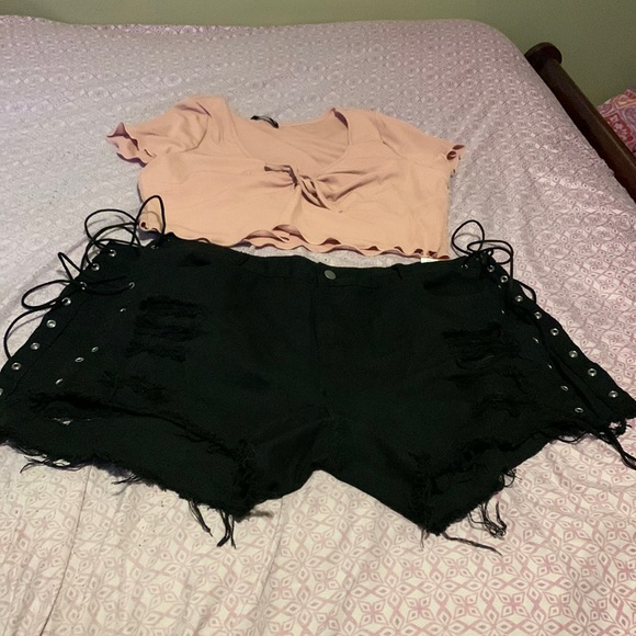 Shirt and short set